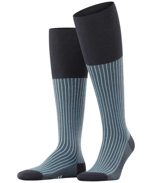 Oxford Stripe Herren Kniestrümpfe