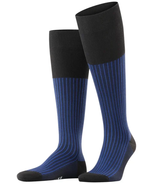 Oxford Stripe Herren Kniestrümpfe