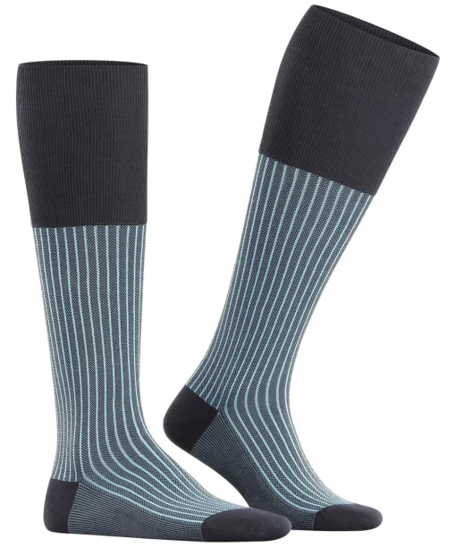 Oxford Stripe Herren Kniestrümpfe
