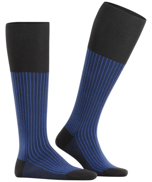Oxford Stripe Herren Kniestrümpfe