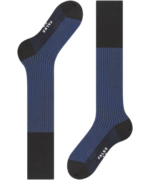 Oxford Stripe Herren Kniestrümpfe