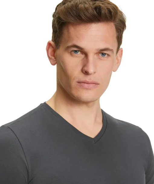 2-Pack Herren T-Shirt V-Ausschnitt Daily Comfort