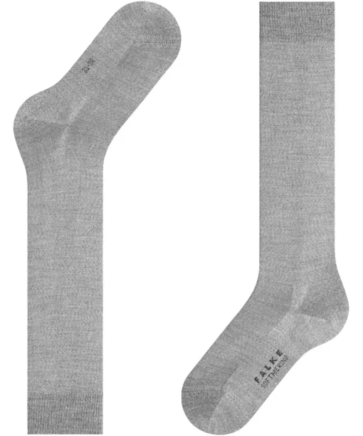 Softmerino Damen Kniestrümpfe
